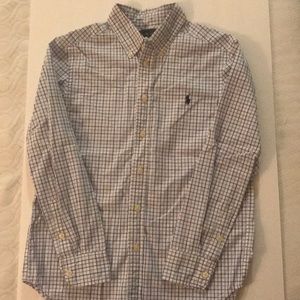 Boys Ralph Lauren Button Up Shirt Medium